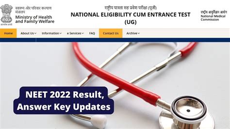 neetresult.nic.in 2022|NATIONAL TESTING AGENCY .